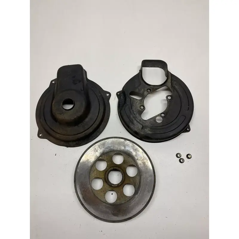1983 83 Yamaha Tri-Moto 125 YT125 K OEM Rotor Brake Cover Guard Case Free Ship