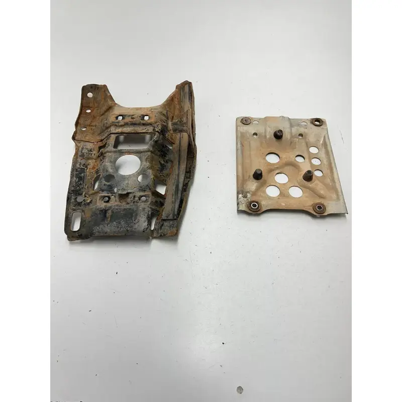 1991 91 Honda trx250x Fourtrax 250x OEM STRAIGHT LOT Skid Plate Bash Guard Engin