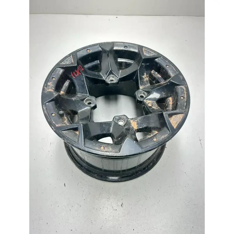2021 Can Am Defender HD10 Limited OEM STRAIGHT! Rear Back Wheel Rim 12x7.5 READ