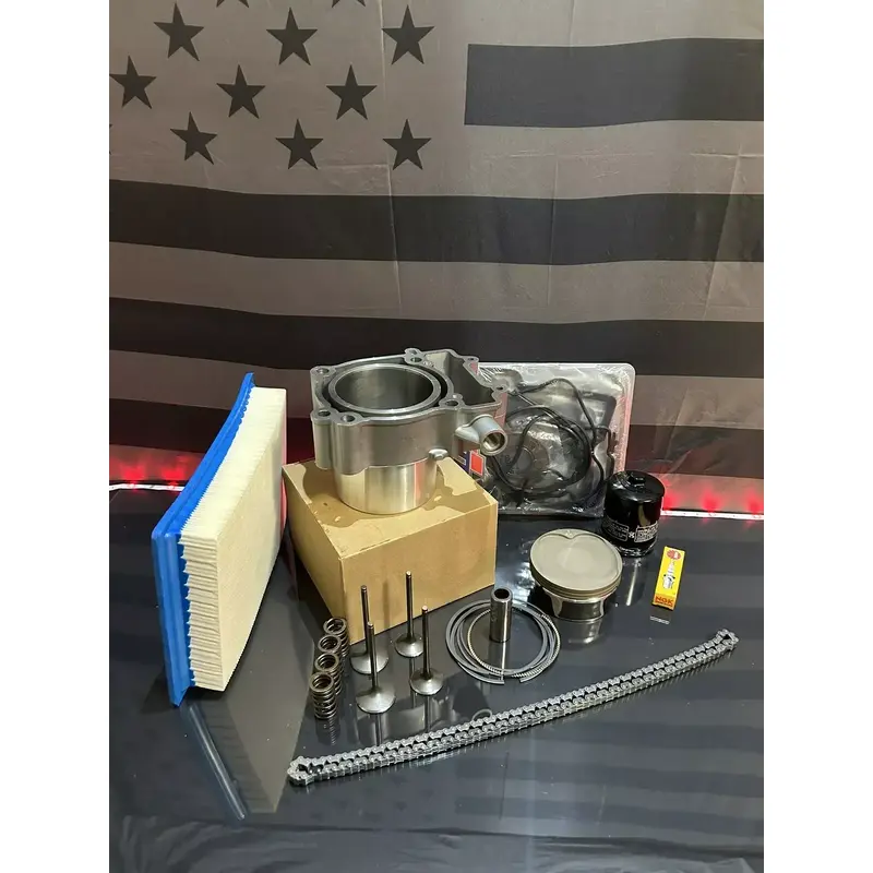 12-16 Polaris RZR 570 Top End Rebuild Kit - Cylinder Piston Valves Chain