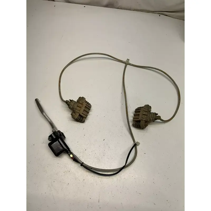 2005 05 POLARIS PHOENIX 200 WORKING! Front Brake Caliper Master Cyl Lines #2