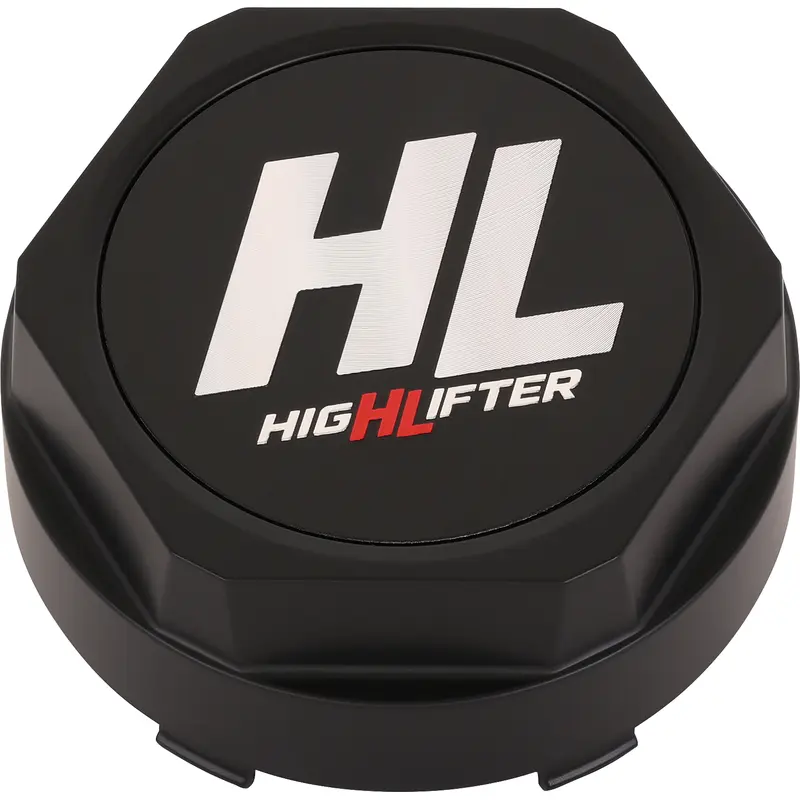 High lifter Center Cap - Replacement/Wheel - Snap-In - 4/137 | 4/156 - Black