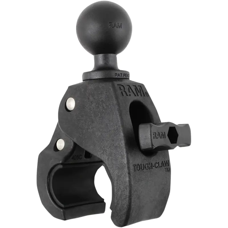 Ram mounts Medium Tough-Claw with 1" Diameter Rubber Ball