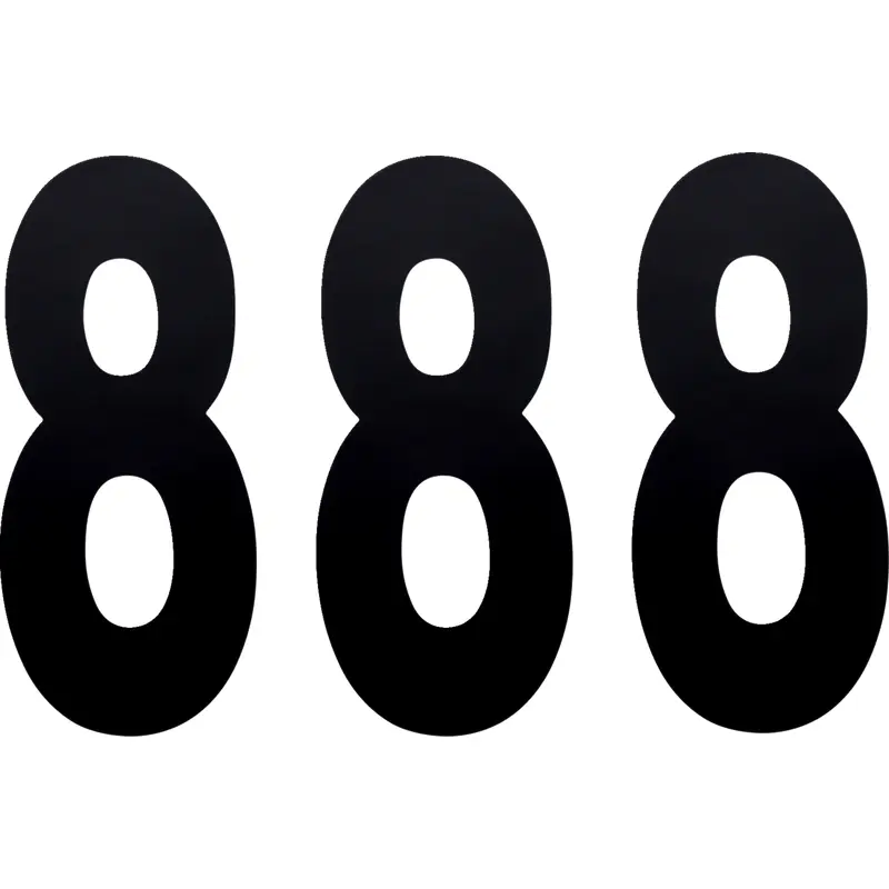 Factory effex FX Number 8 - Black - 8"
