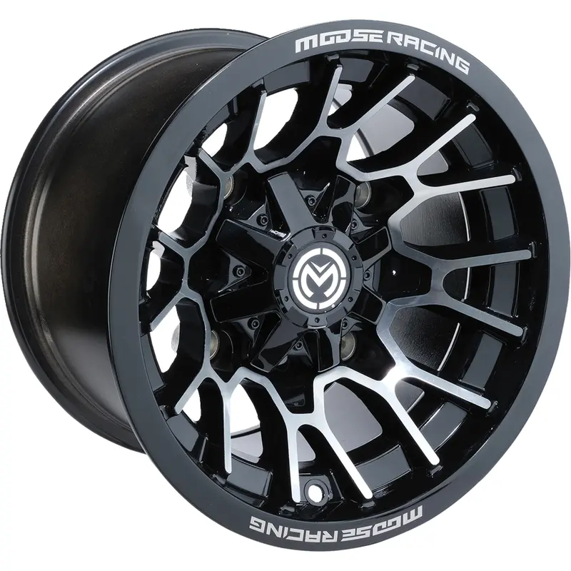 Moose offroad Wheel - 24X - Front/Rear - Black - 14x7 - 4/136 - 5 2 Can-Am/Honda/Kawasaki