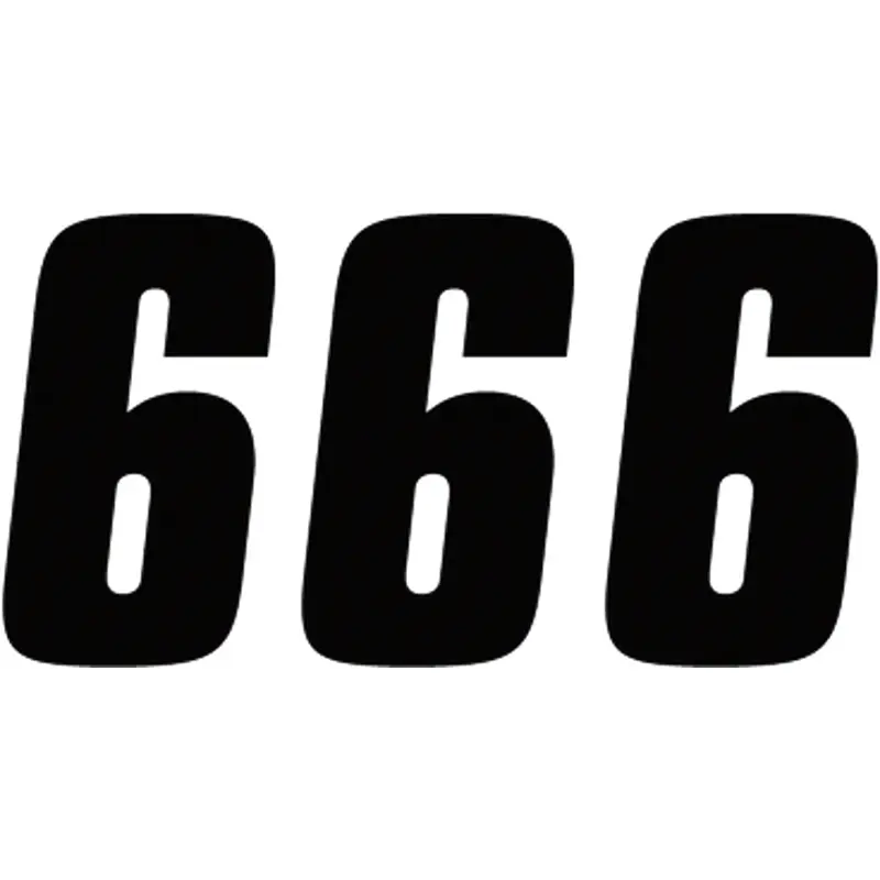 Number Stickers