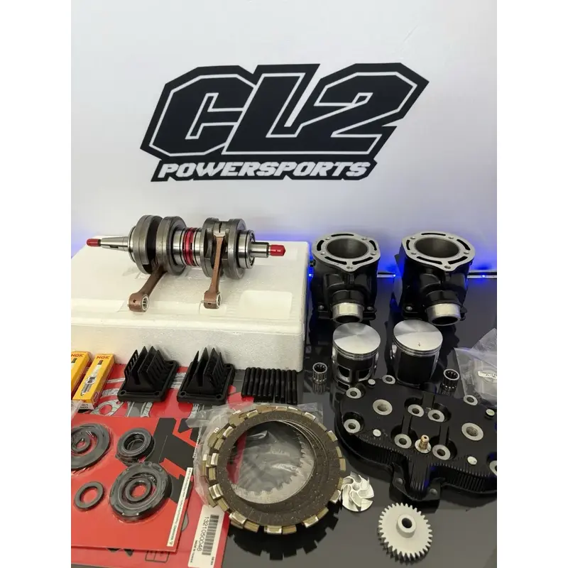 Yamaha Banshee Complete Motor Engine Rebuild Kit - Crankshaft Pistons Cylinders