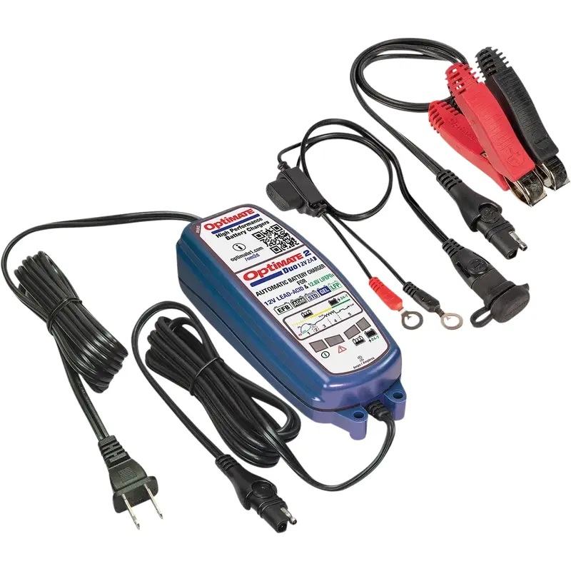 Tecmate 2 Duo Bronze Series Battery Charger/Maintainer TM-551