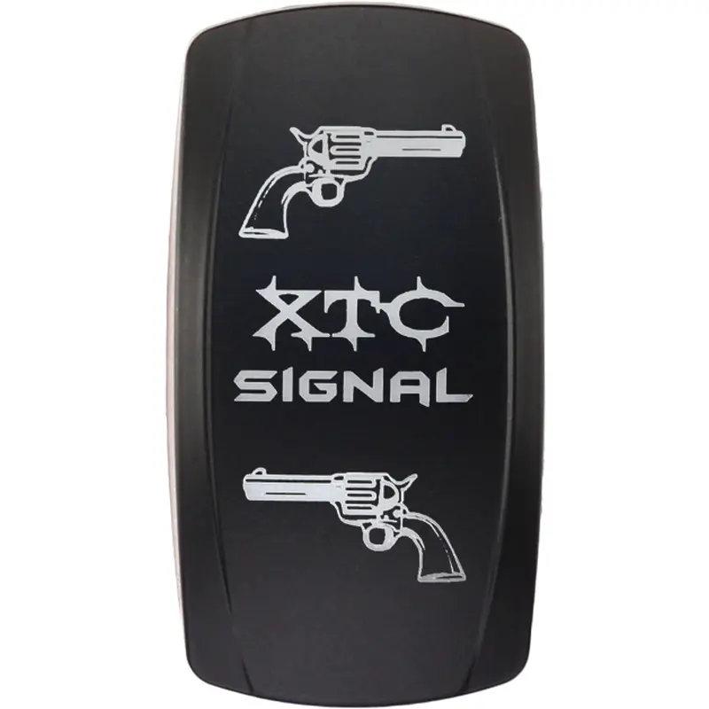 XTC POWER PRODUCTS DASH SWITCH ROCKER FACE TURN SIGNAL VERTICAL XTC