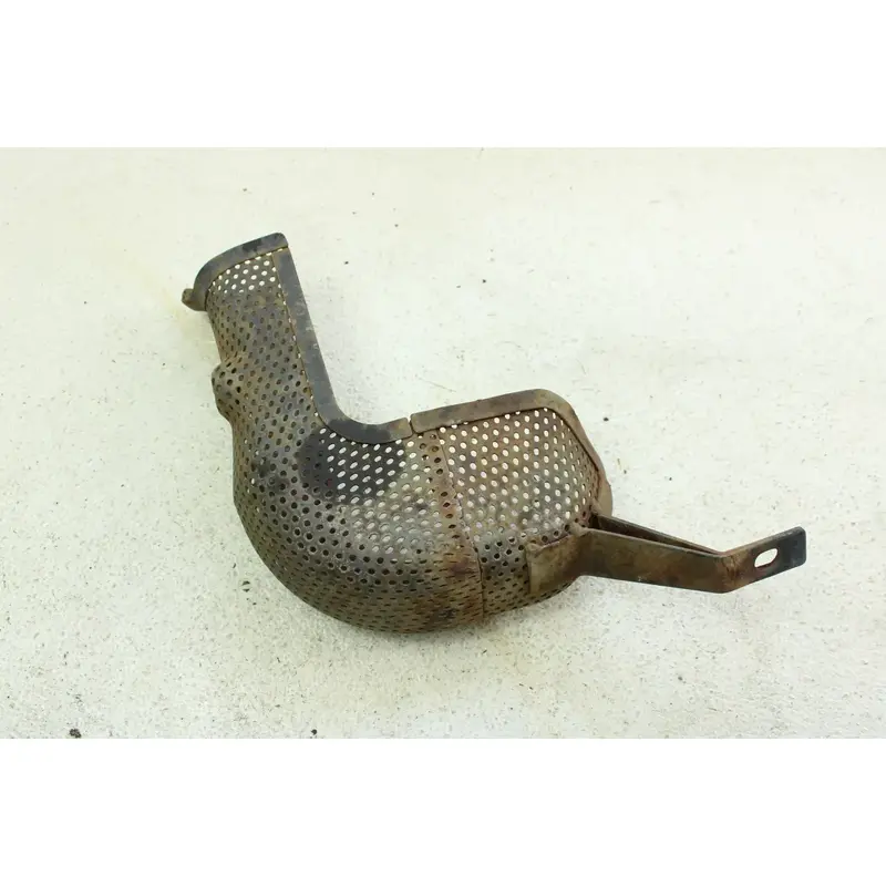 2002 Suzuki Quadrunner 250 OEM Header Pipe Mud Guard  B4464