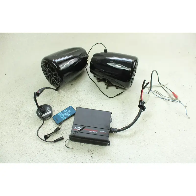 Boss Audio Speakers With MTX Amp  B4475