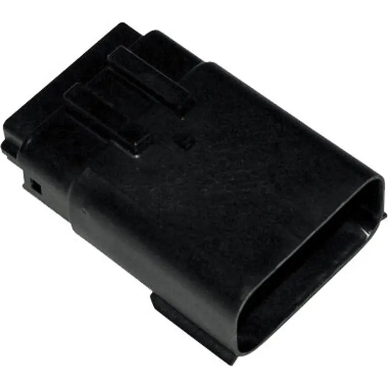 NAMZ CUSTOM CYCLE 16-PIN MALE CONNECTOR BLACK HD 72167-07BK 07-UP