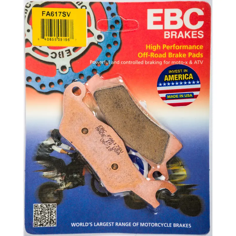 EBC BRAKE PADS FA617SV SEVERE DUTY SV SERIES