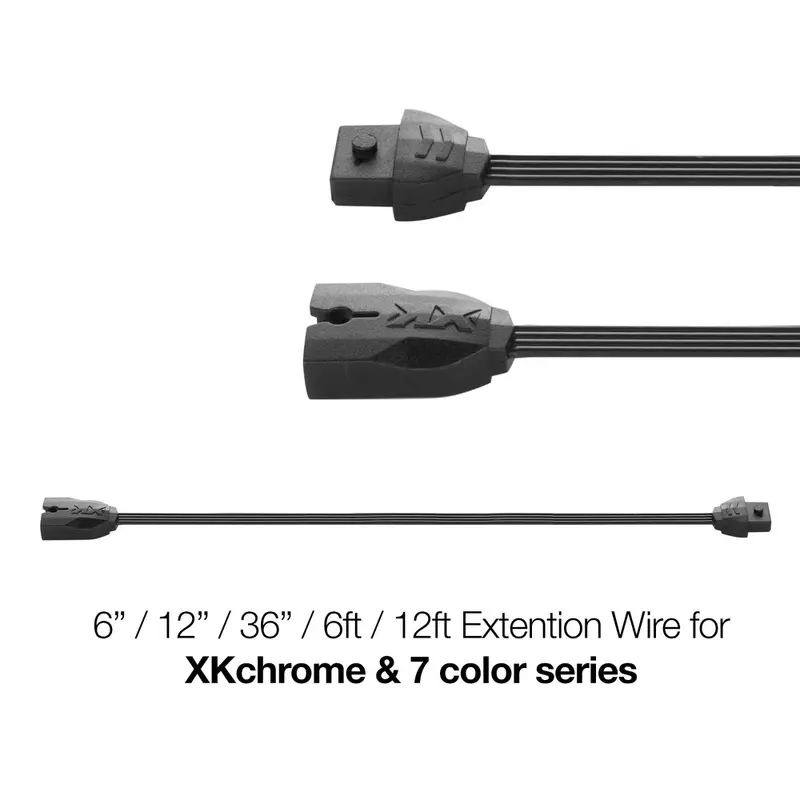 XK GLOW 6IN 4 PIN EXTENSION WIRE