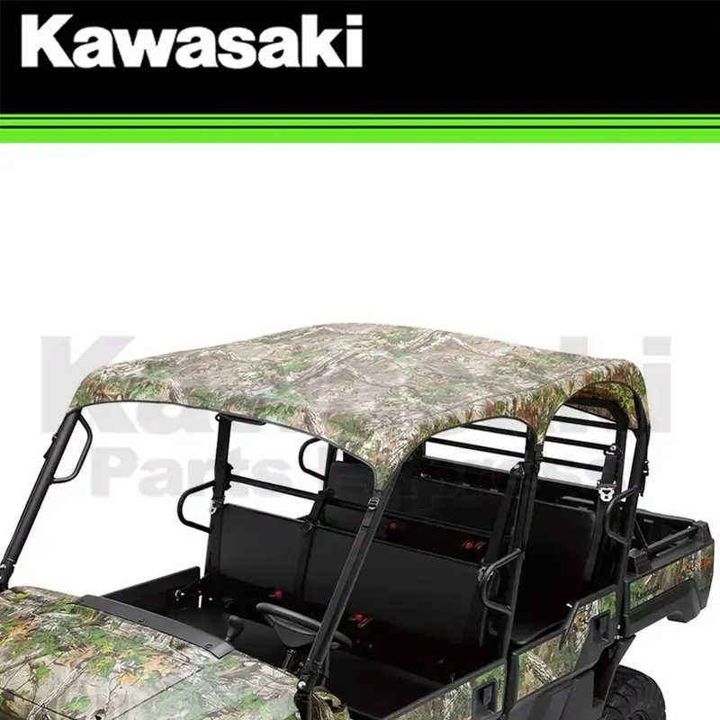 NEW 2015-2023 GENUINE KAWASAKI REALTREE XTRA GREEN SOFT ROOF MULE PRO DXT FXT
