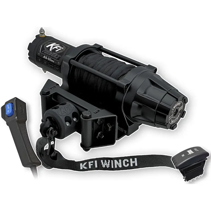 KFI 5000LB WIDE ASSAULT SERIES WINCH