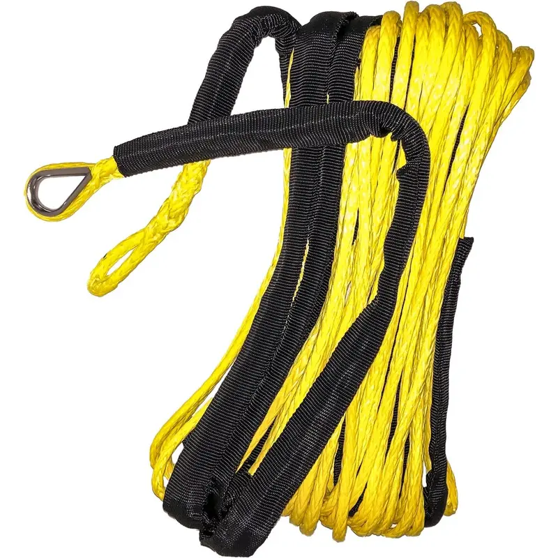 OPEN TRAIL SYNTHETIC WINCH ROPE 3/16" DIAMETER X 50 FT. YELLOW