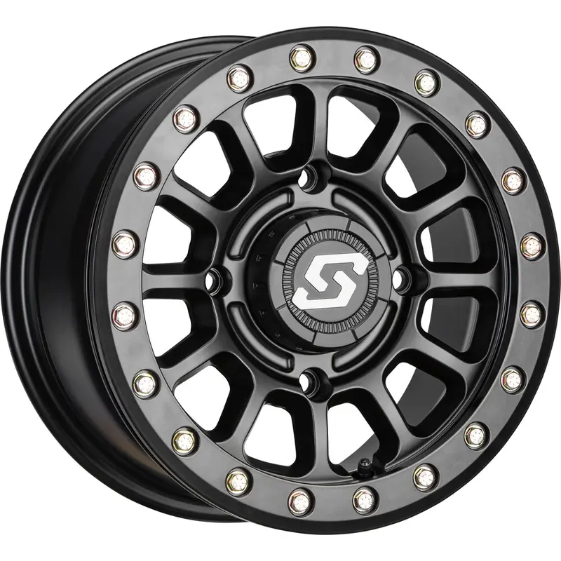 SEDONA SANO BDLK WHEEL 14X7 4/137 5 2 ( 10MM) BLACK