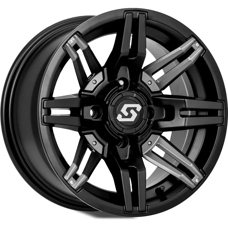 SEDONA RUKUS WHEEL 14X7 4/137 5 2 ( 10MM) BLK/GUNMETAL