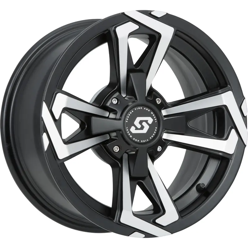 SEDONA RIOT WHEEL 14X7 4/156 4 3 ( 5MM) BLK/MACHINED