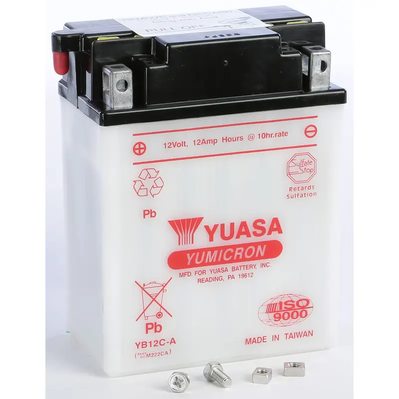 YUASA BATTERY YB12C-A CONVENTIONAL