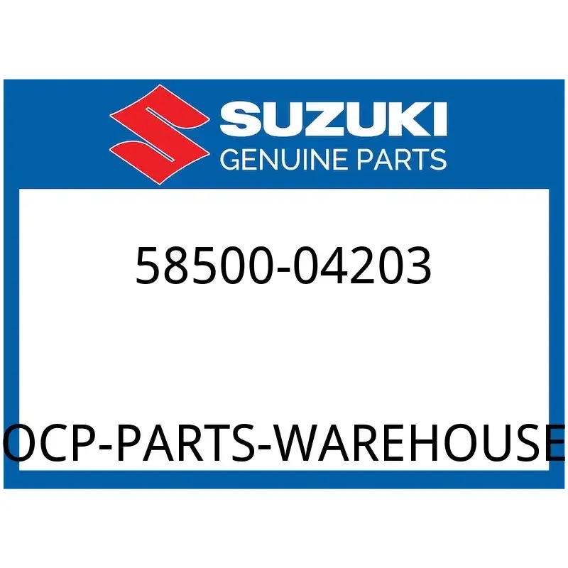 Suzuki OEM Part 58500-04203 CABLE ASSY,RR B