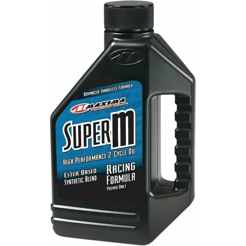 Maxima Racing Oil Super M 2-Stroke Motorcycle, ATV Premix Oil (1.9 Liter) 20964