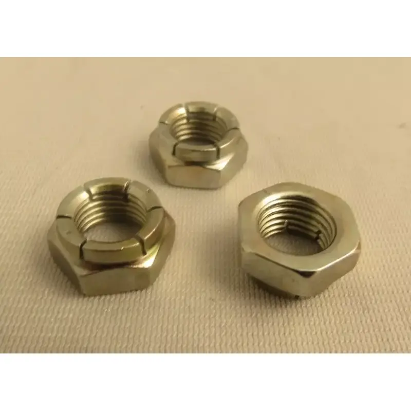 Brand New NOS Slotted Pack of (3) Three- OEM Polaris 752507 Wheel Hub Nuts