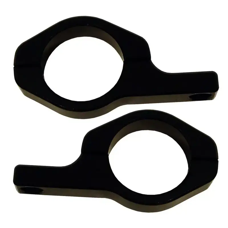 NOS ModQuad Racing Black 1 1/2 " Light Mounts Vertical Bottom Mounting Universal