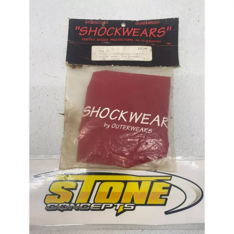 Outerwears Shockwears Shock Cover Quadzilla 500 Banshee TRX250R Kawasaki Lakota