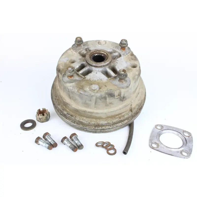 1987 Kawasaki Bayou 300 Right Rear Back Brake Drum Assembly 5123