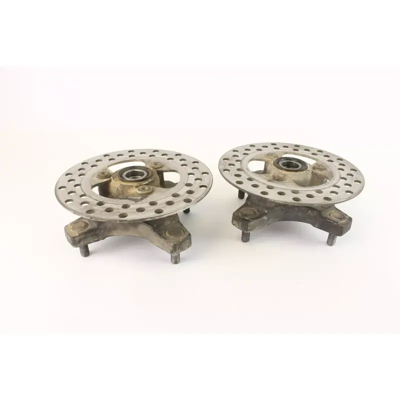 2008 Honda Trx450er Electric Start Front Wheel Right Left Hubs Hub Set c4572