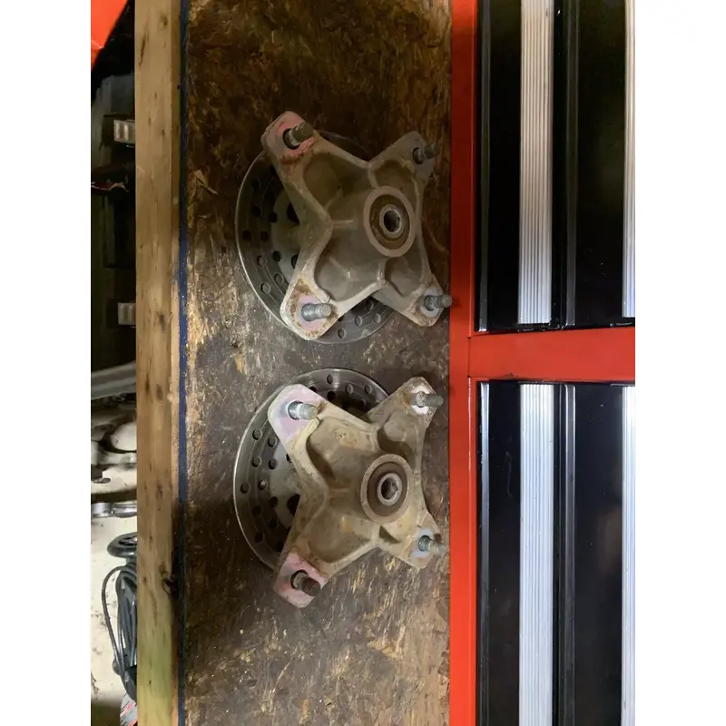 2004 2005 Yamaha YFZ450 Front Hubs Brakes Rotors raptor 660