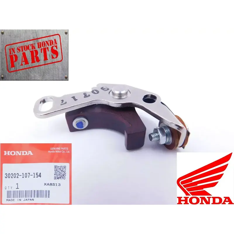 Honda Ignition Contact Breaker Points New Genuine Factory 30202-107-154 OEM