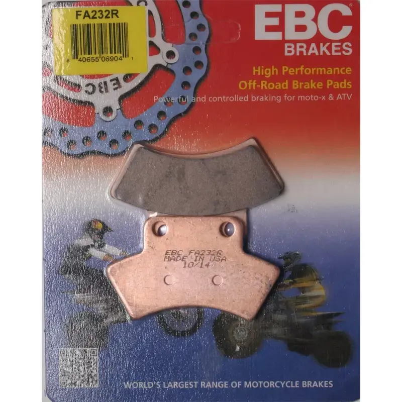 EBC R Series Long Life Sintered Brake Pads FA232R
