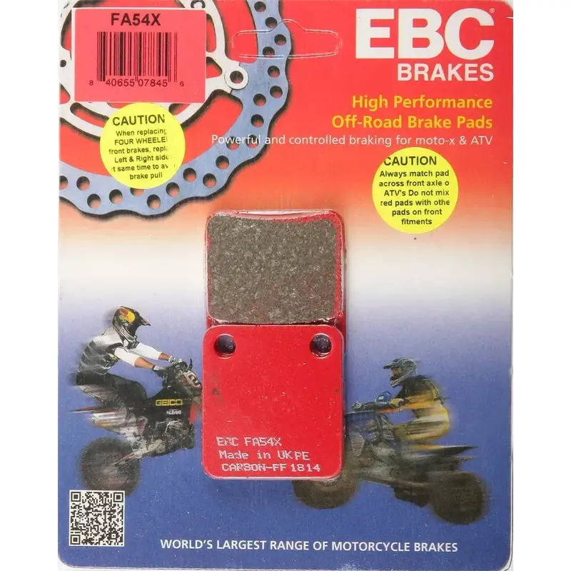 EBC X Series Carbon Brake Pads FA54X