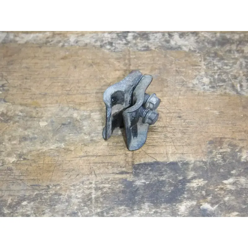 1991 Kx125 (B) Kawasaki Front Brake Line Holder Fork Guard Mounting Plastic