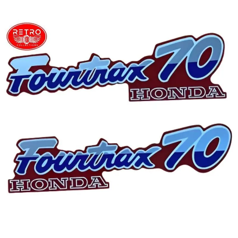 1987 Honda TRX70 FourTrax Side Decal Set