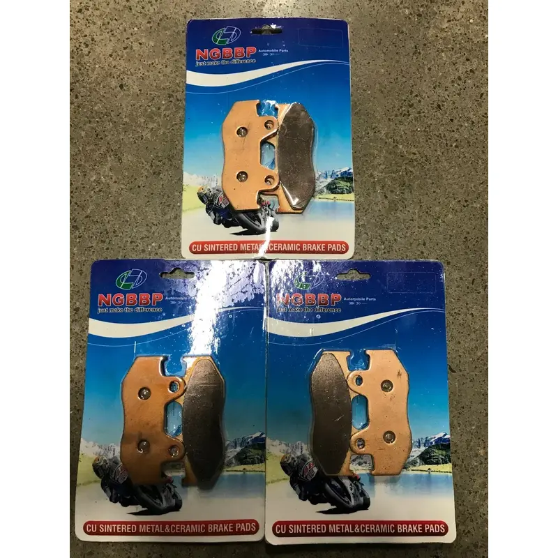 3 SETS - NEW REAR BRAKE PADS HONDA TRX250R TRX 250R 250 R 86 87 88 89
