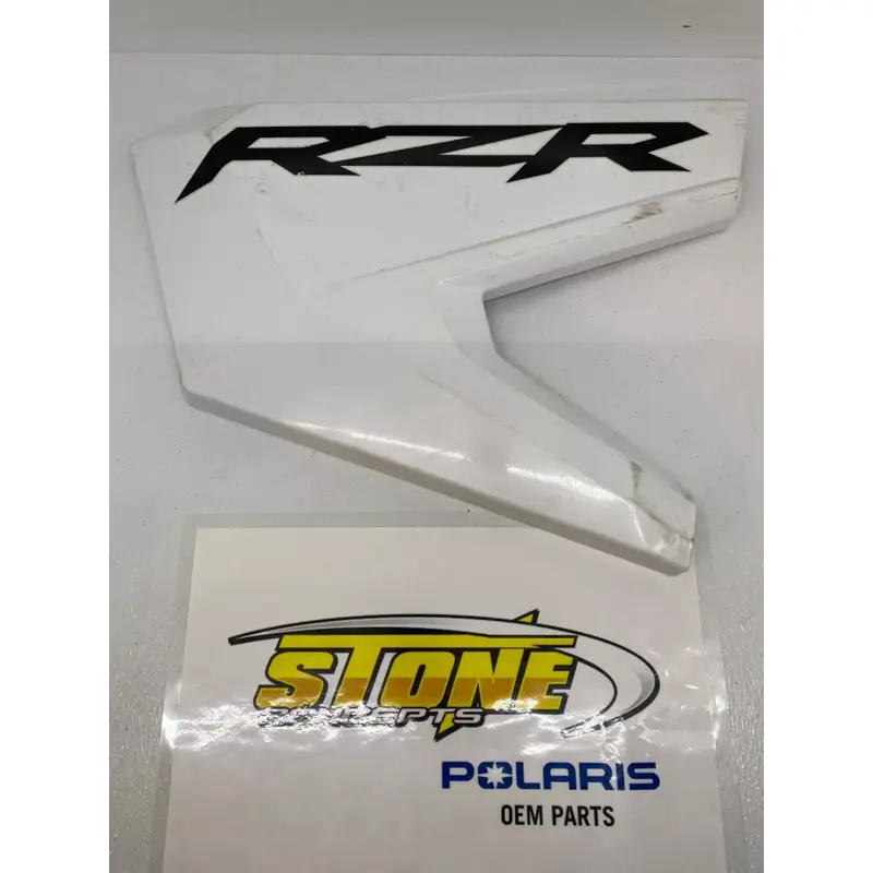 Polaris RZR 200 Drivers Door Plastic Skin LH Left L OEM RZR200 UTV White U