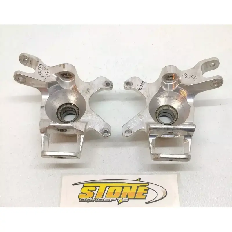 CAN AM MAVERICK X3 HESS RACING FRONT KNUCKLE BEARING CARRIER SET DOUBLE SHEAR L