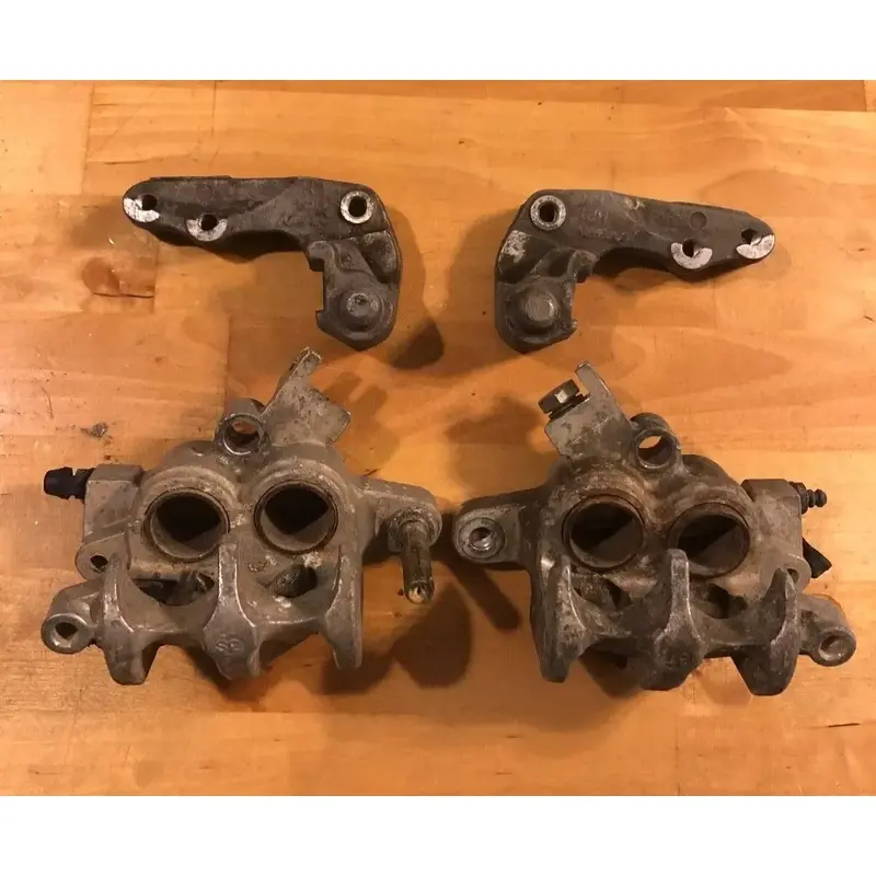 04-14 HONDA TRX450R TRX450ER FRONT BRAKE CALIPERS RIGHT LEFT OEM TRX 450R 450ER