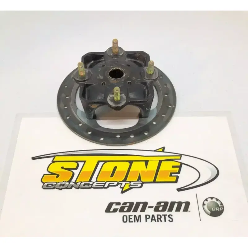 OEM 17-22 CAN-AM MAVERICK X3 FRONT REAR WHEEL HUB & FRONT ROTOR 705502122