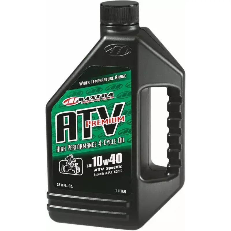 Maxima Racing Oil ATV Premium 4-Stroke Motor Oil | 10W-40 | 1 Liter | 33901