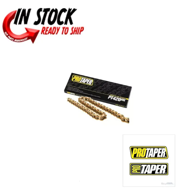PRO TAPER MOTORCYLE ATV CHAIN GOLD 420 134L 023101 02-3101 PTR023101