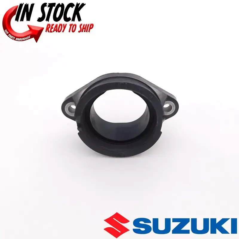 SUZUKI THROTTLE BODY CYLINDER HEAD RUBBER INTAKE PIPE 2006-2009 LT-R450 OEM NEW
