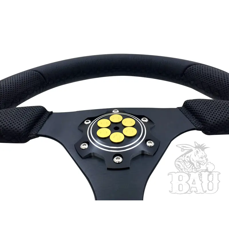 BAU (Bad Ass Unlimited) Six Shooter Steering Wheel Face Plate " Doc Holiday Collection"