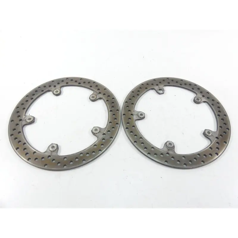2009 BMW K1300 S K40 Front Brake Disc Rotor Set 320Mm 34117711429