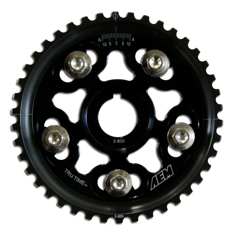 AEM 92-01 Honda Prelude Si VTEC/ Base & SH True Black Tru-Time Cam Gear