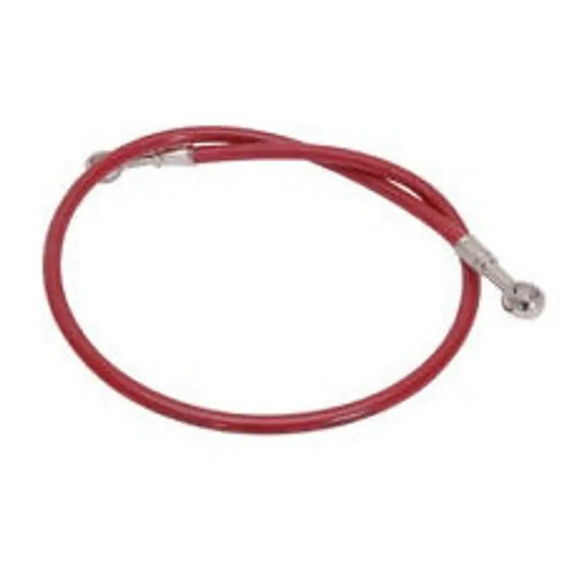 Beta - Stainless Red Rear Brake Line